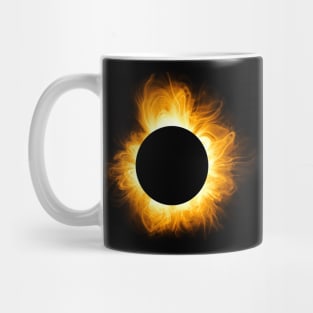 Sun circle eclipse Mug